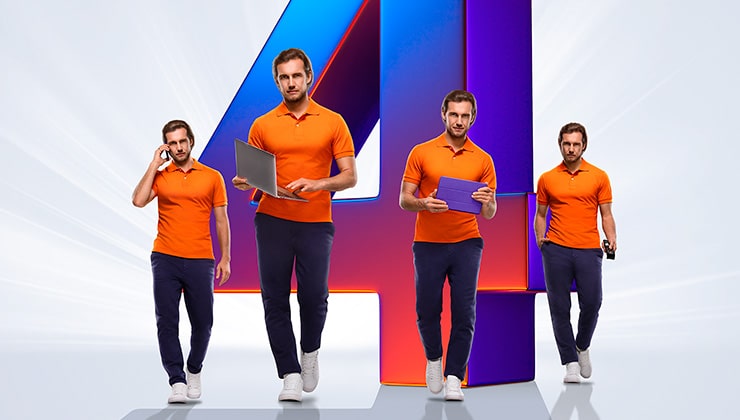 Великолепная четверка Онлайм